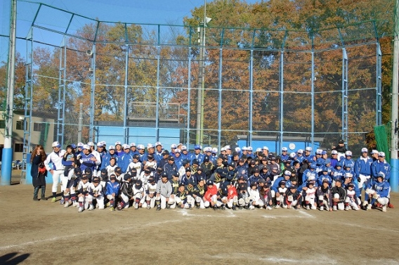 帝京大学野球教室～～♫